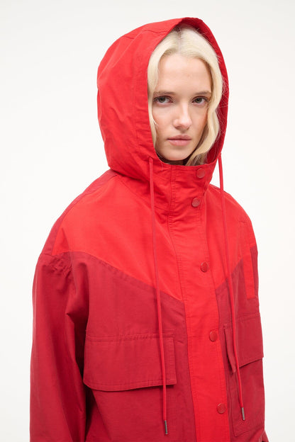 STAUD Clothing Alta Jacket Cardinal