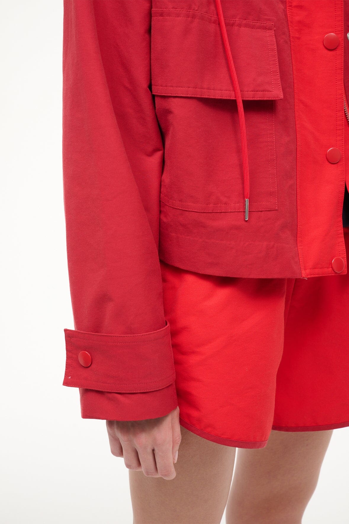STAUD Clothing Alta Jacket Cardinal