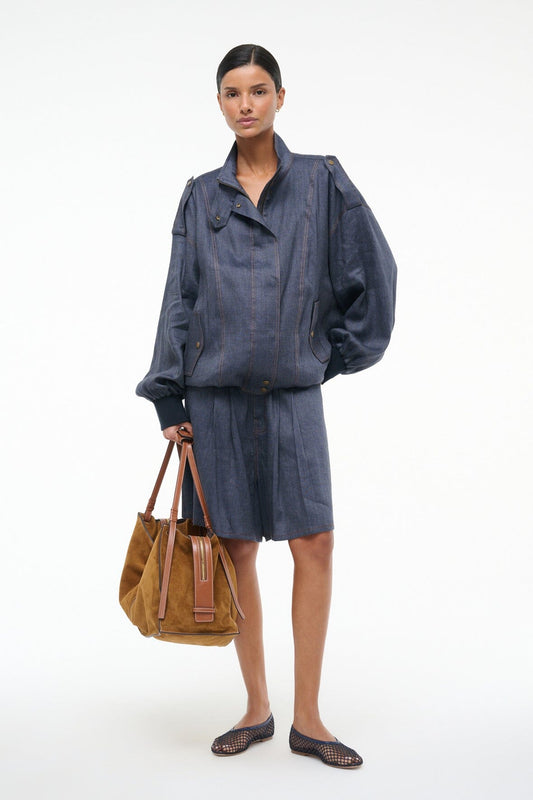 STAUD Clothing Simone Jacket Chambray