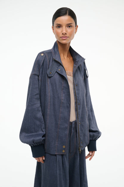 STAUD Clothing Simone Jacket Chambray