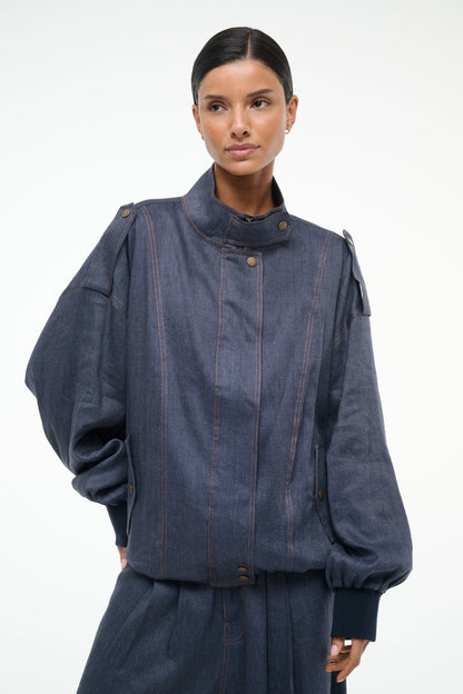 STAUD Clothing Simone Jacket Chambray