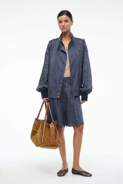 STAUD Clothing Simone Jacket Chambray