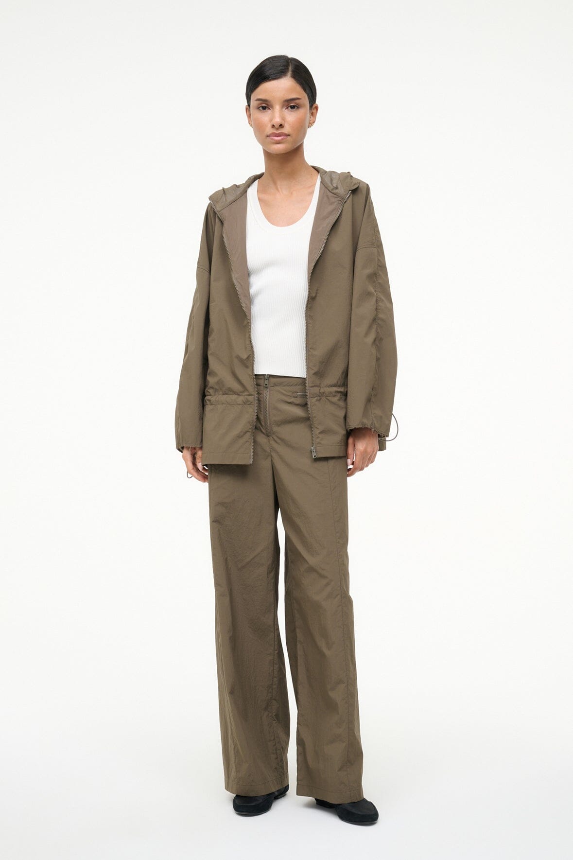 STAUD Clothing Gondola Jacket Truffle