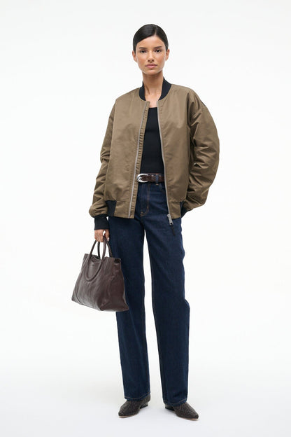 STAUD Clothing Athena Jacket Truffle