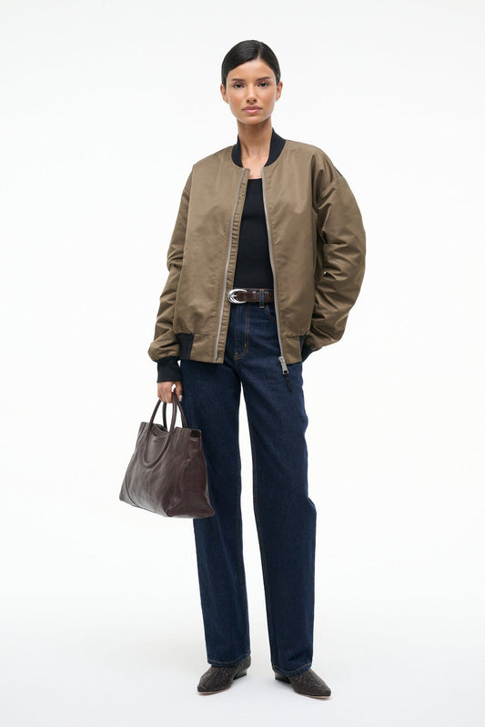 STAUD Clothing Athena Jacket Truffle