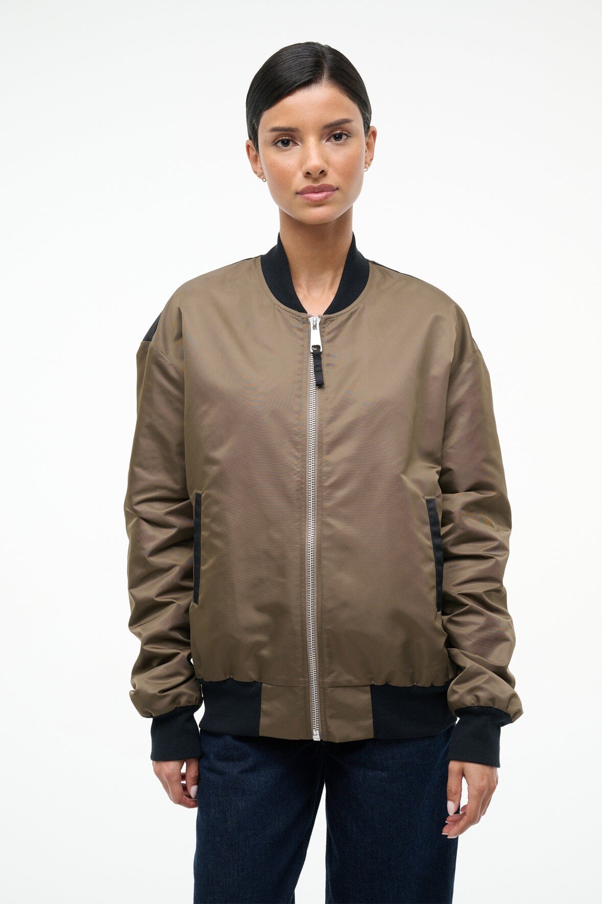 STAUD Clothing Athena Jacket Truffle