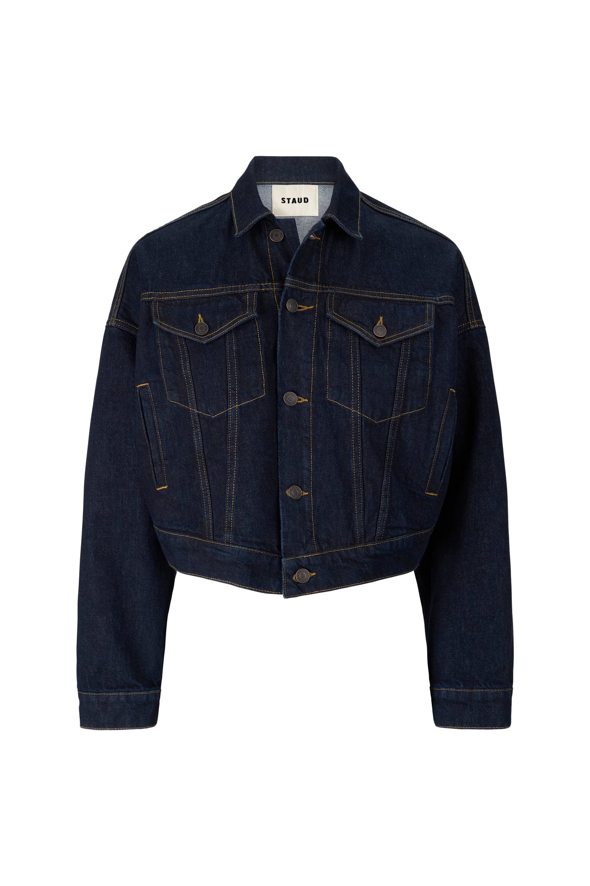 STAUD Clothing Glen Denim Jacket Indigo
