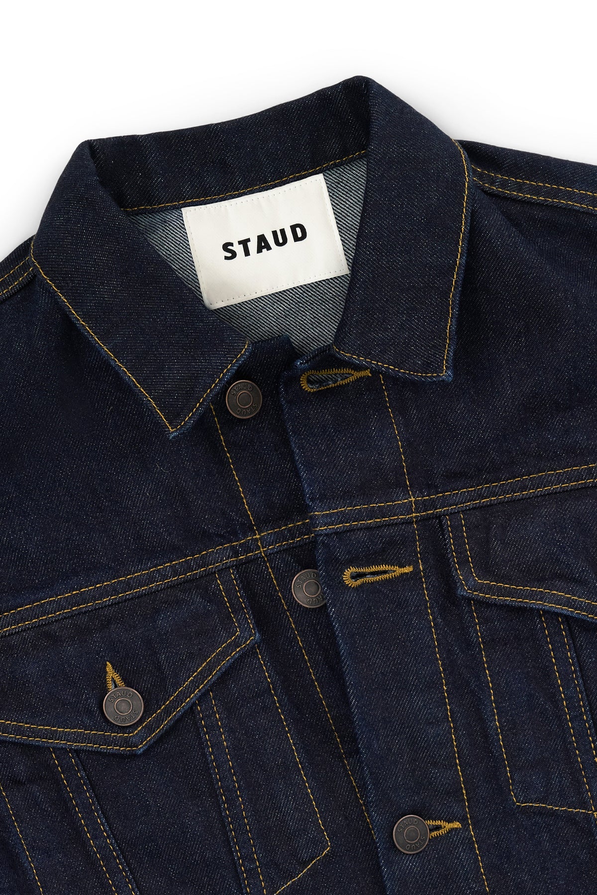 STAUD Clothing Glen Denim Jacket Indigo