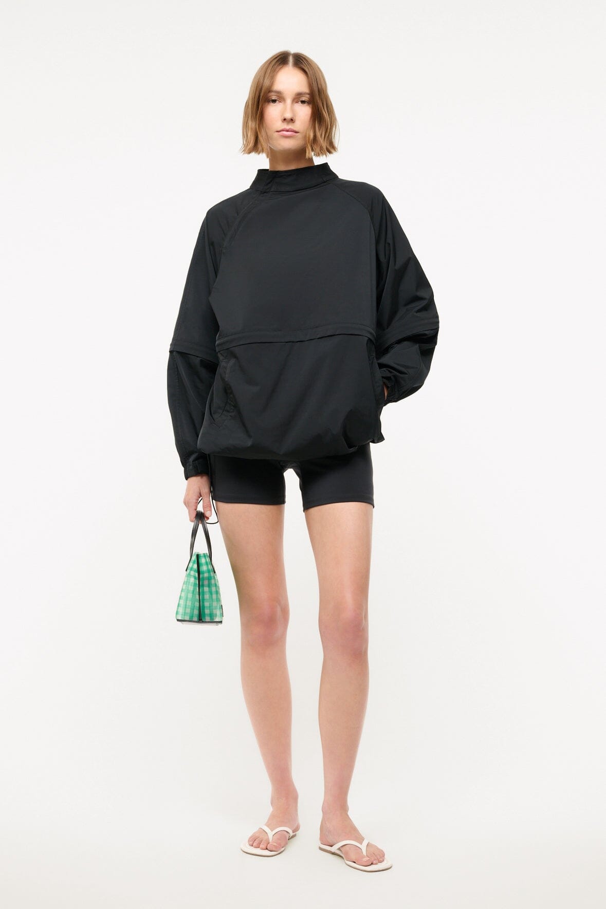 STAUD Clothing Peak Anorak Black