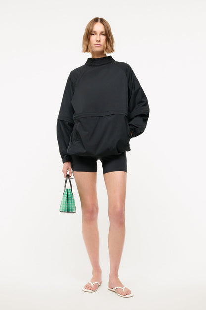 STAUD Clothing Peak Anorak Black