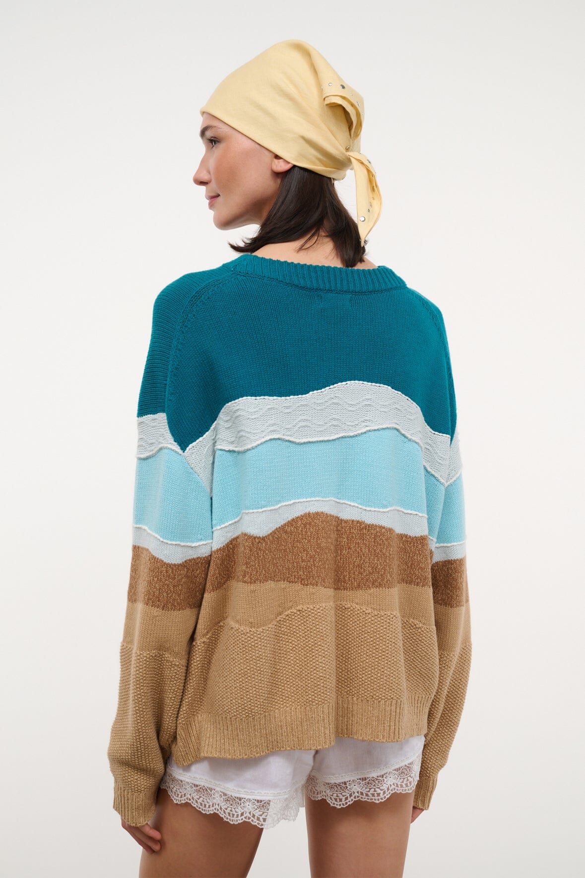 STAUD Clothing Giada Sweater Beach Day