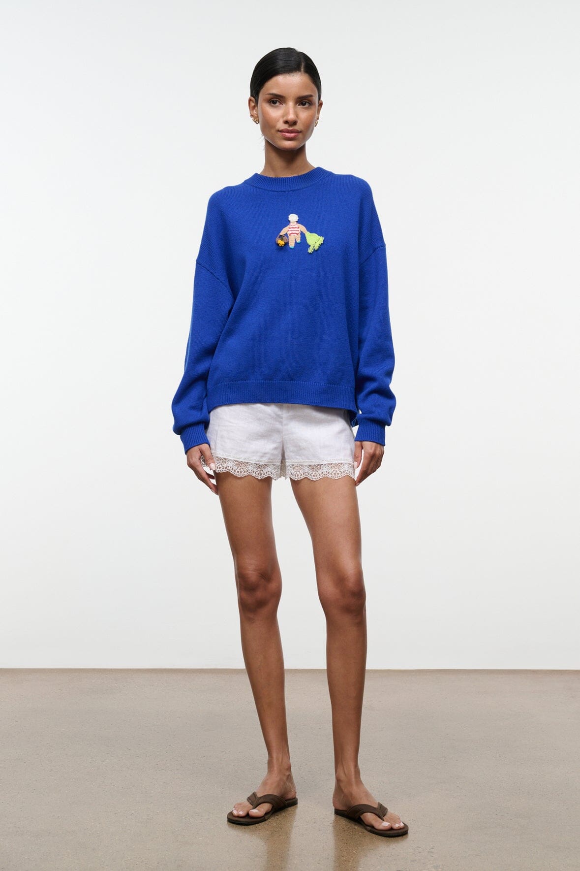 STAUD Clothing|New In Giada Sweater Beach Lady