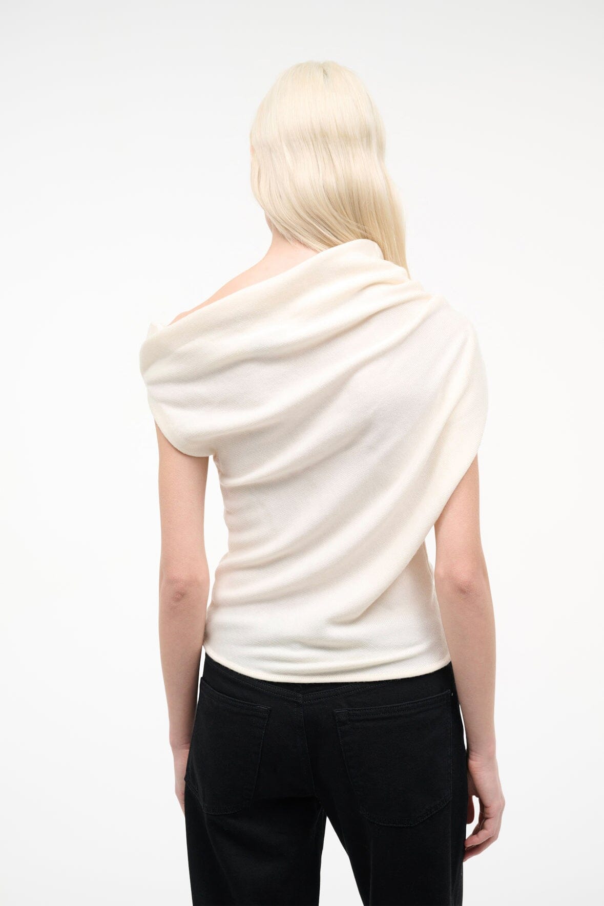STAUD Clothing Mabel Sweater Ivory