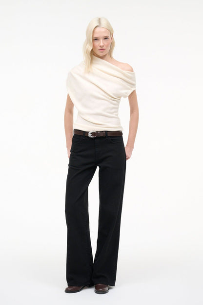 STAUD Clothing Mabel Sweater Ivory
