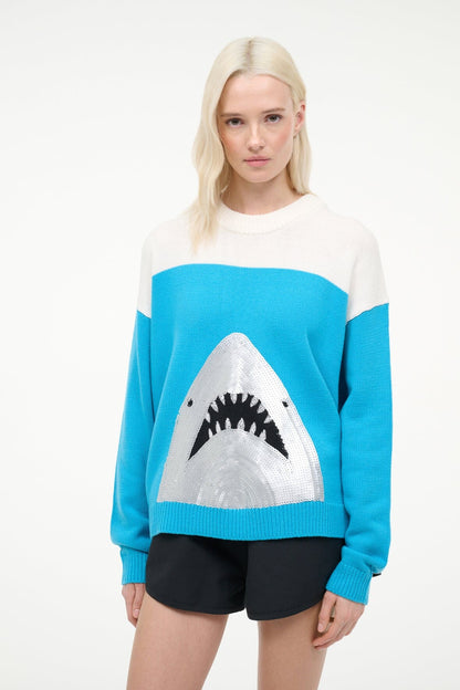 STAUD Clothing Reya Sweater Great White
