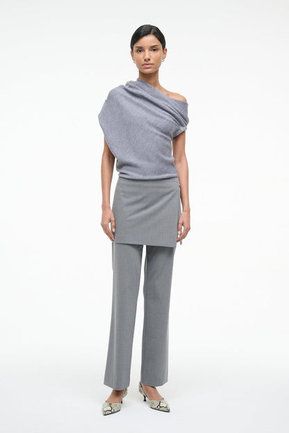 STAUD Clothing Mabel Sweater Heather Grey