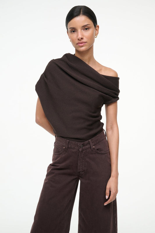 STAUD Clothing Mabel Sweater Earth