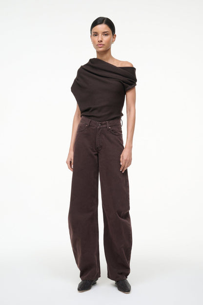 STAUD Clothing Mabel Sweater Earth