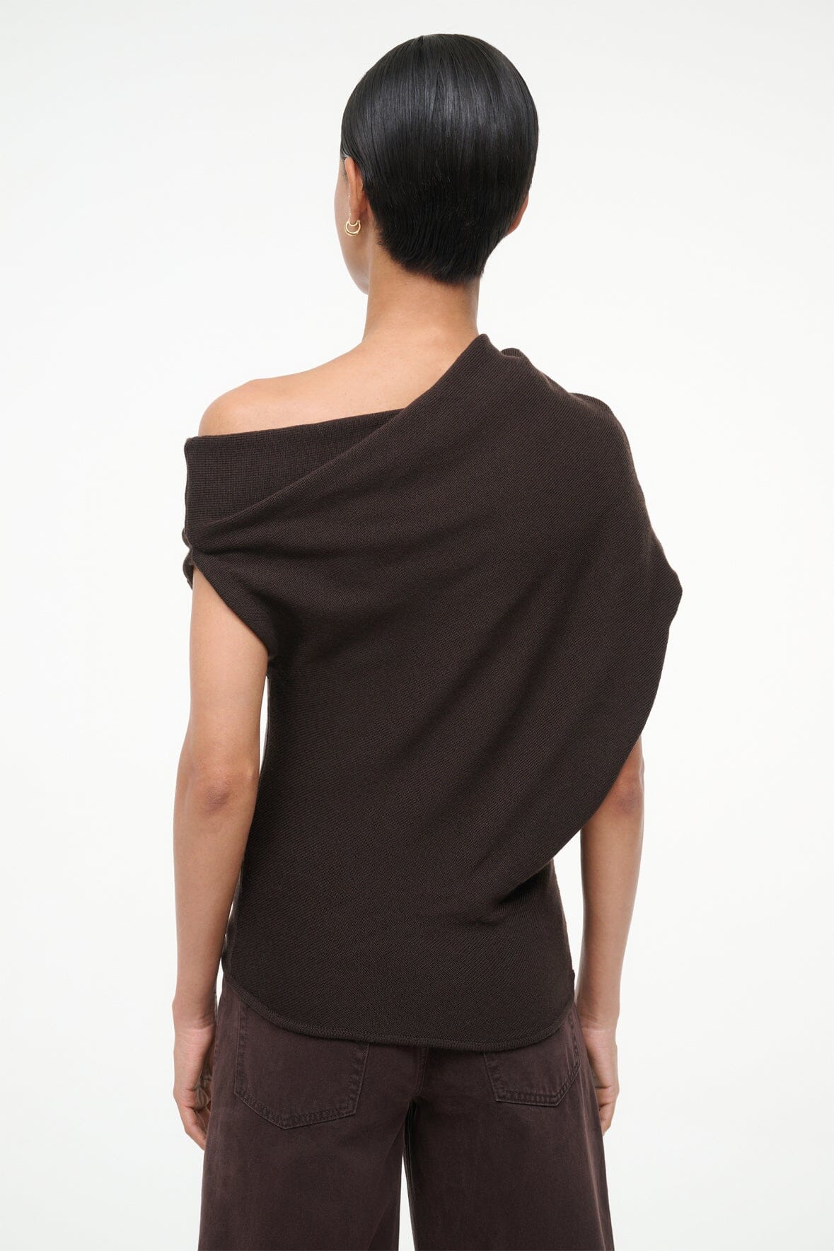 STAUD Clothing Mabel Sweater Earth
