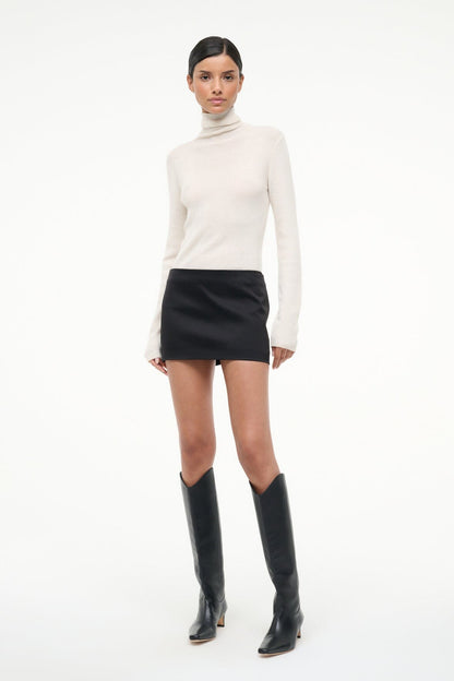 STAUD Clothing Toni Superfinecashmere Sweater Ivory