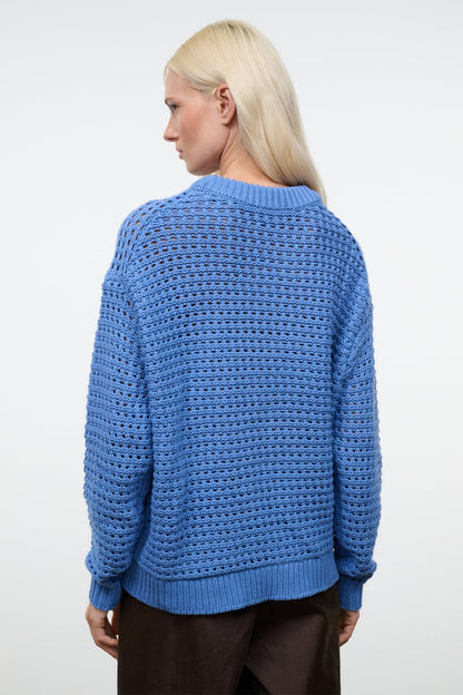 STAUD Clothing Giada Sweater Nantucket Whale