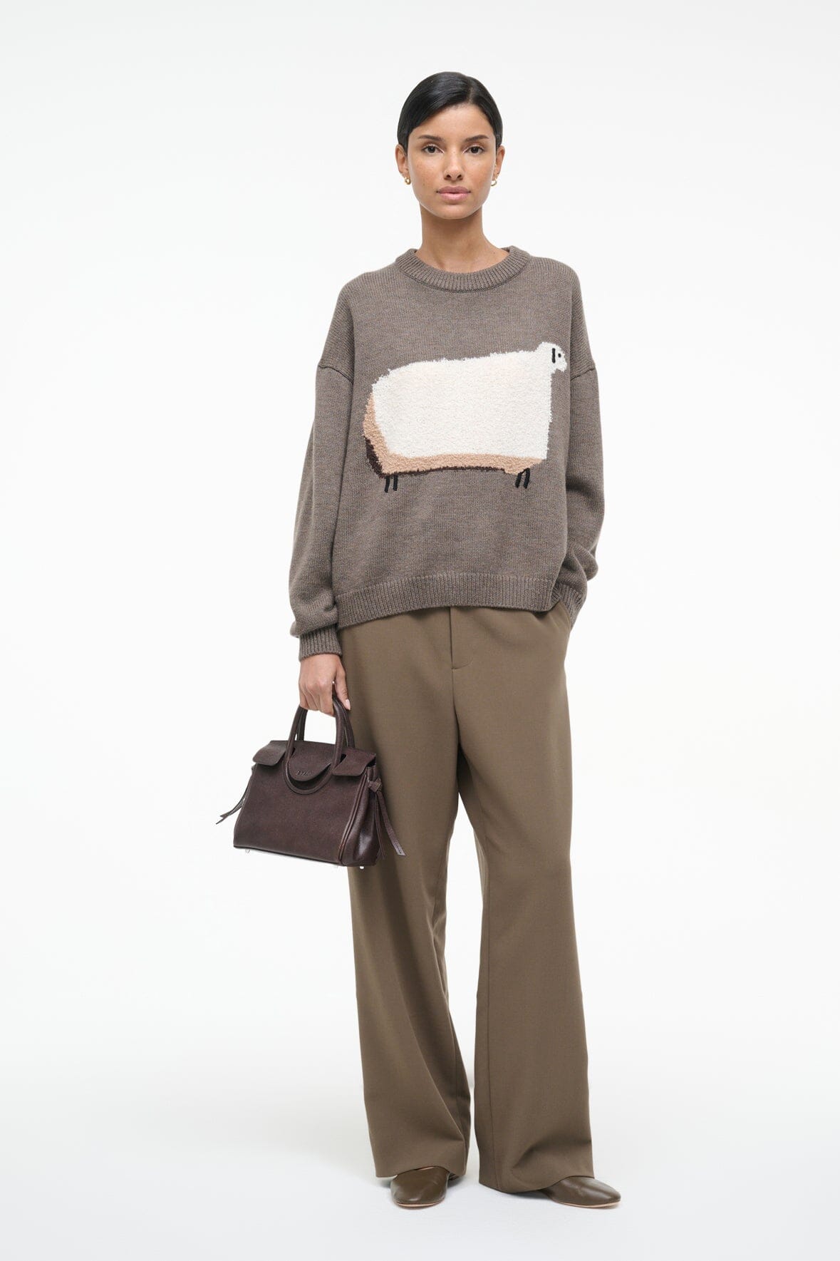 STAUD Clothing Giada Sweater Dolly