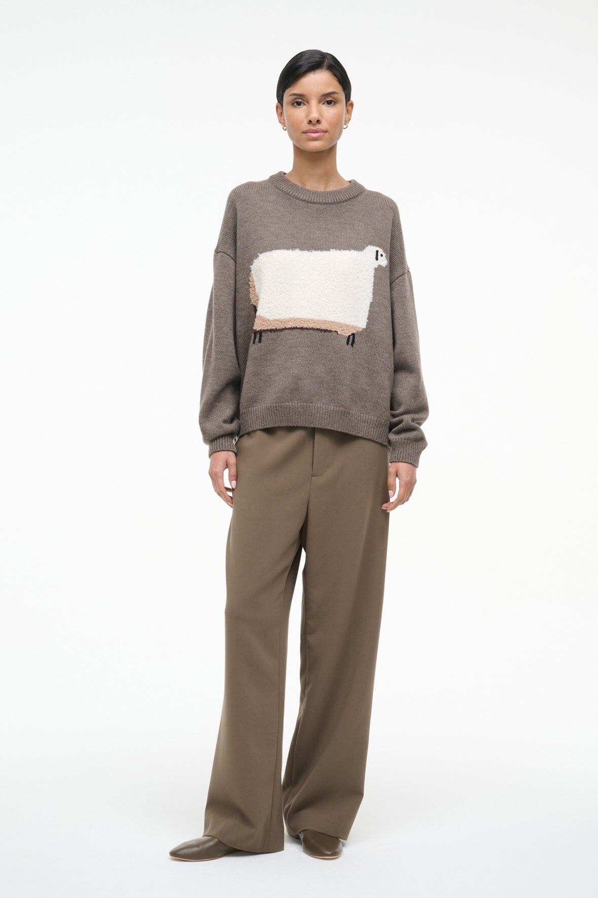 STAUD Clothing Giada Sweater Dolly