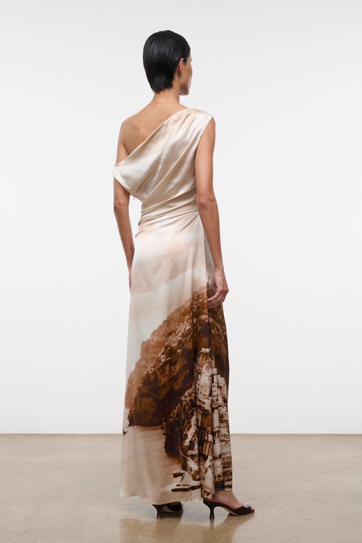 STAUD Dresses|Clothing|New In Phare Silk Maxi Dress Cliffside