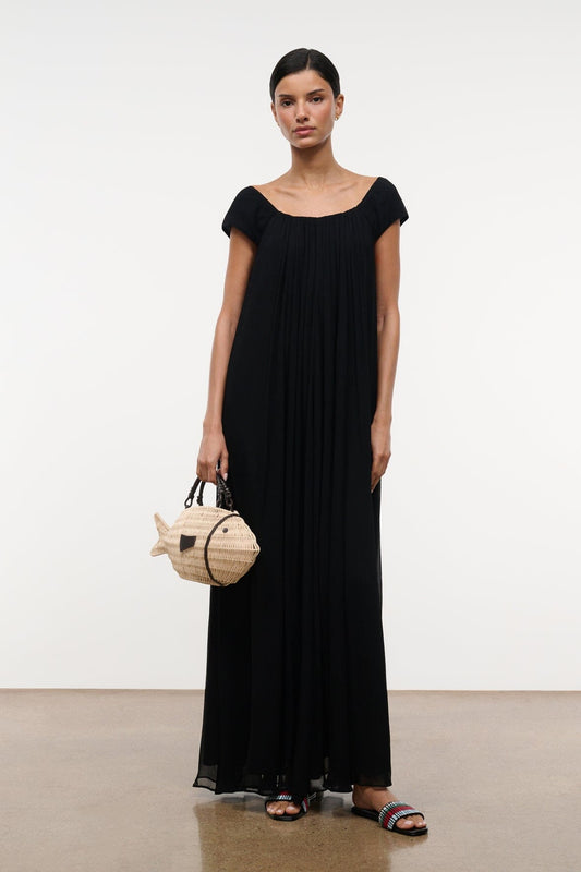 STAUD Dresses|Clothing Leda Dress Black