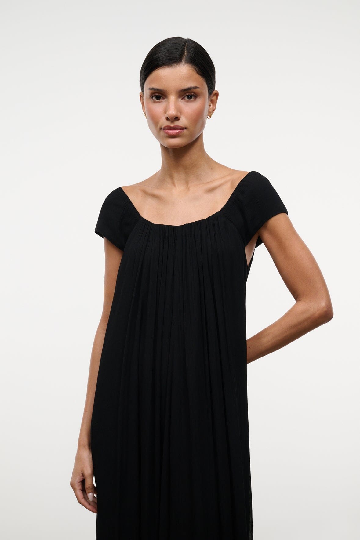 STAUD Dresses|Clothing Leda Dress Black