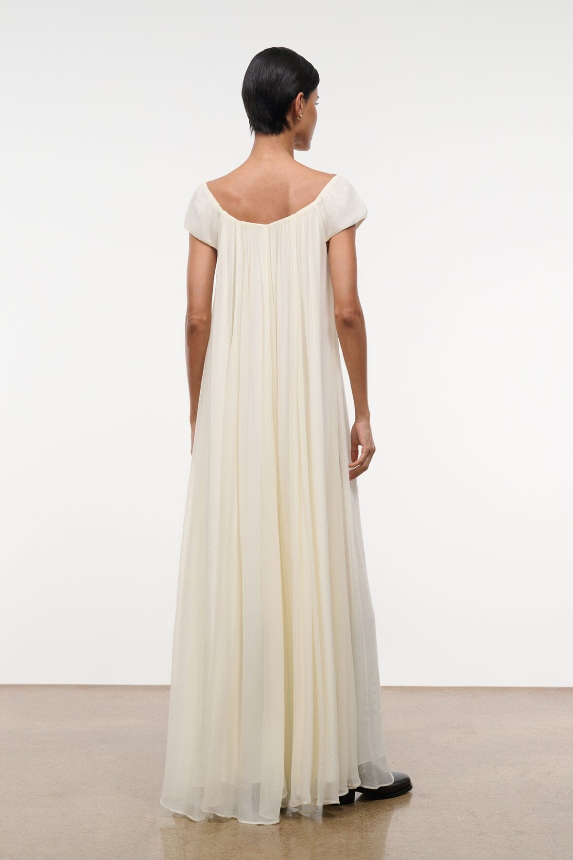 STAUD Dresses|Clothing Leda Dress Ivory