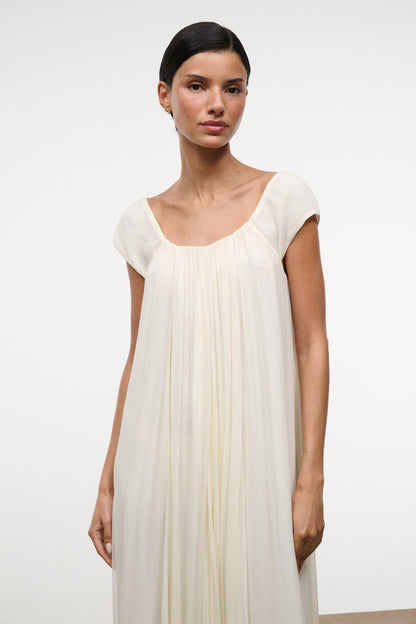 STAUD Dresses|Clothing Leda Dress Ivory