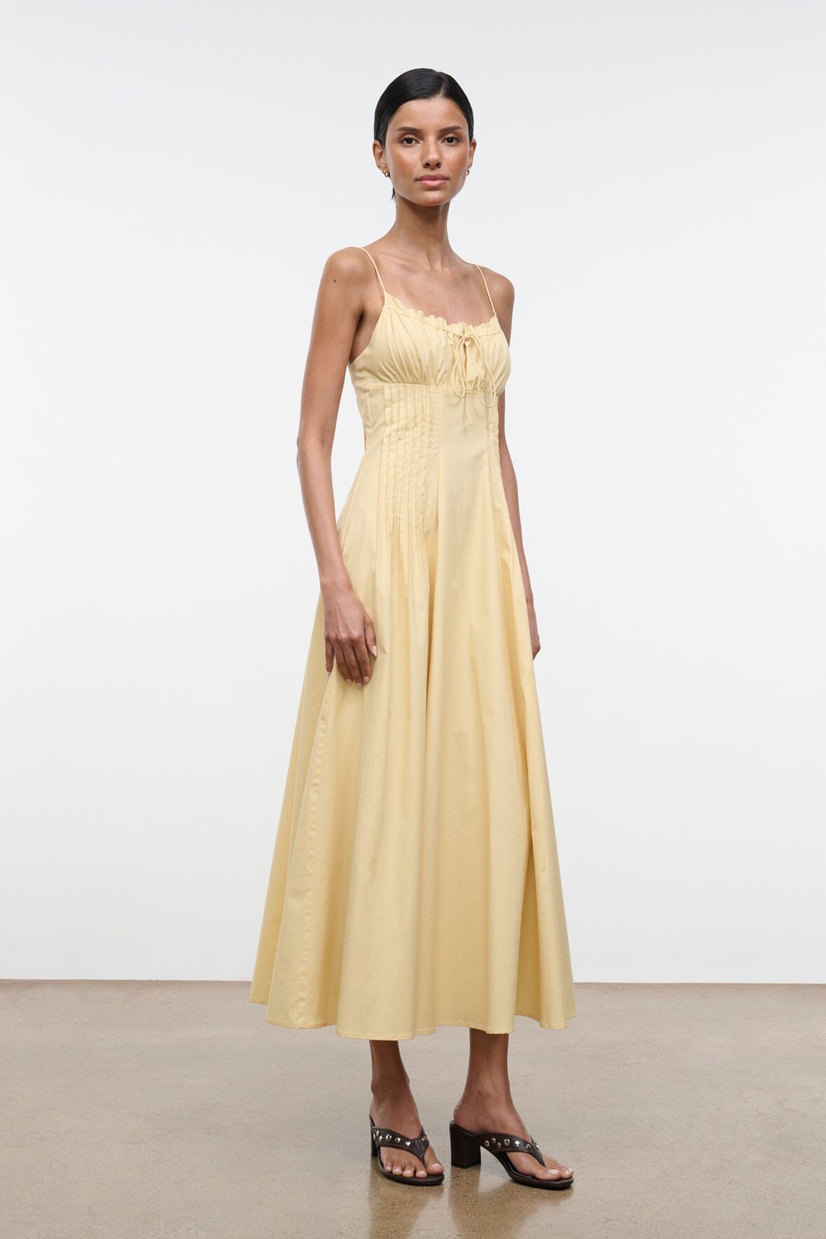 STAUD Dresses|Clothing Margi Dress Butter