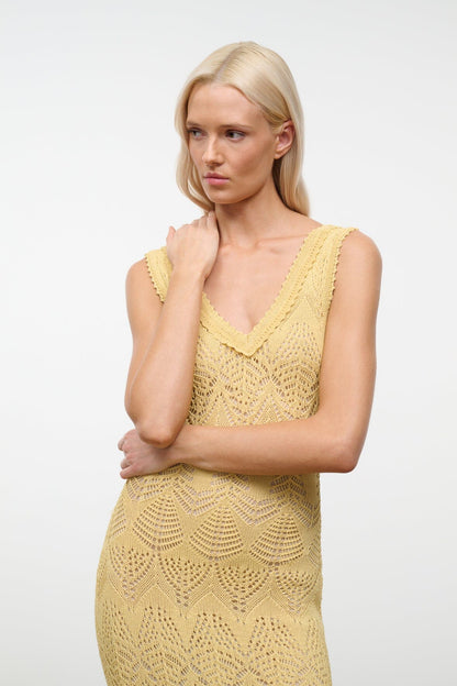 STAUD Dresses|Clothing|New In Roan Dress Butter