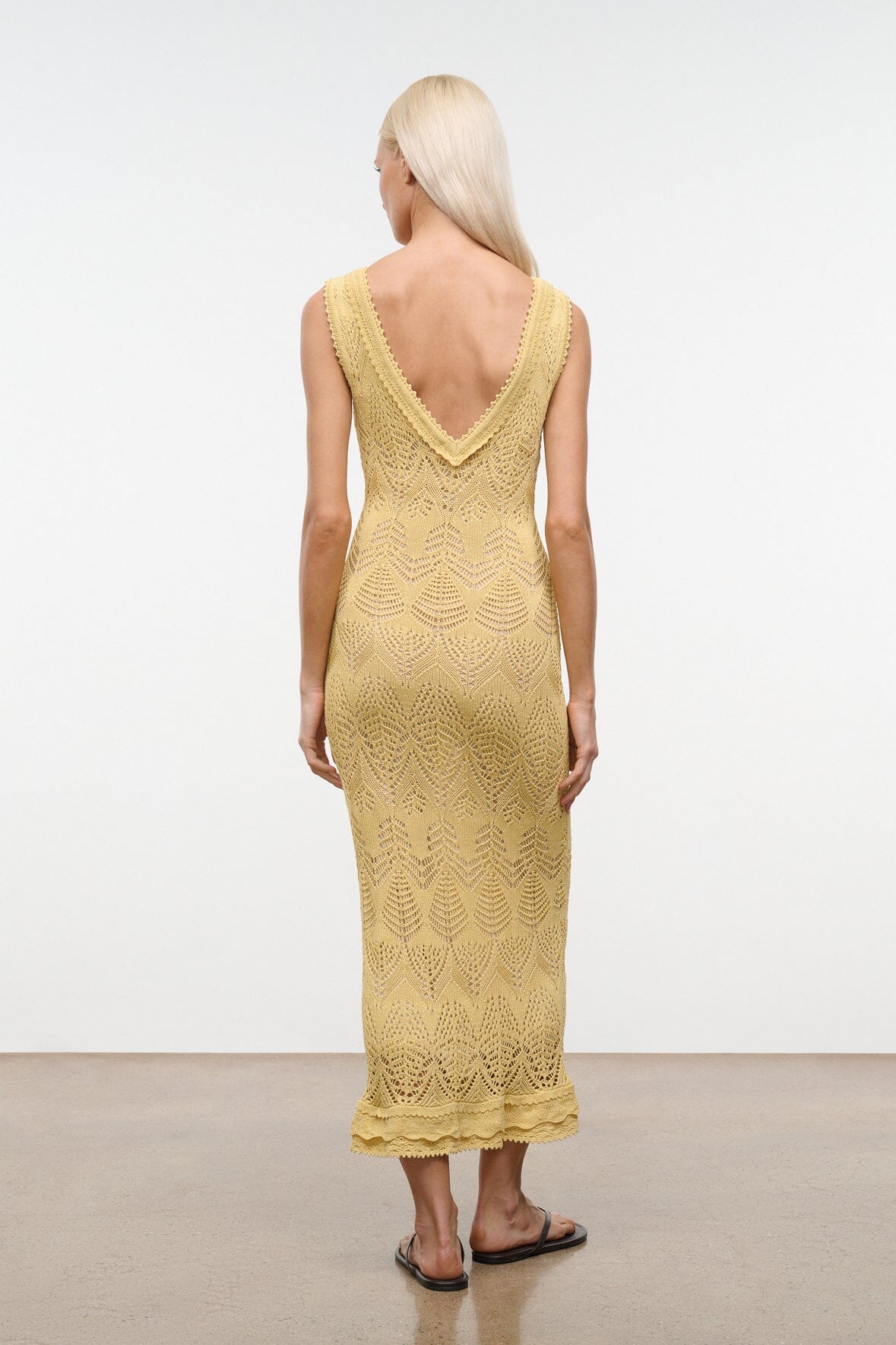 STAUD Dresses|Clothing|New In Roan Dress Butter