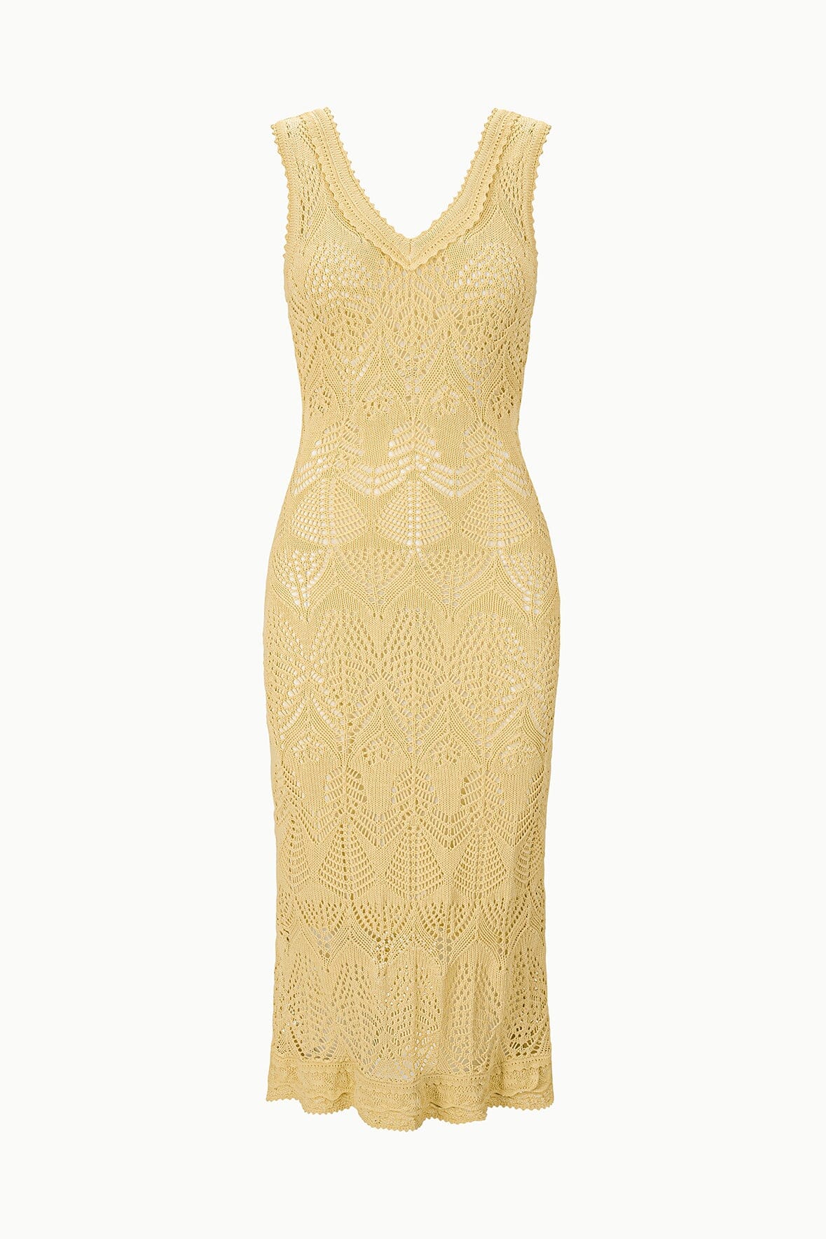 STAUD Dresses|Clothing|New In Roan Dress Butter