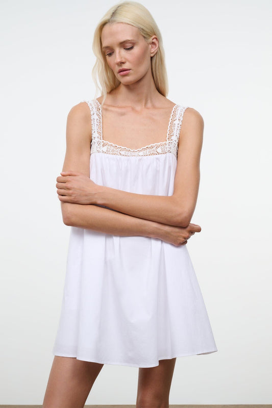STAUD Dresses|Clothing|New In Mariella Dress White