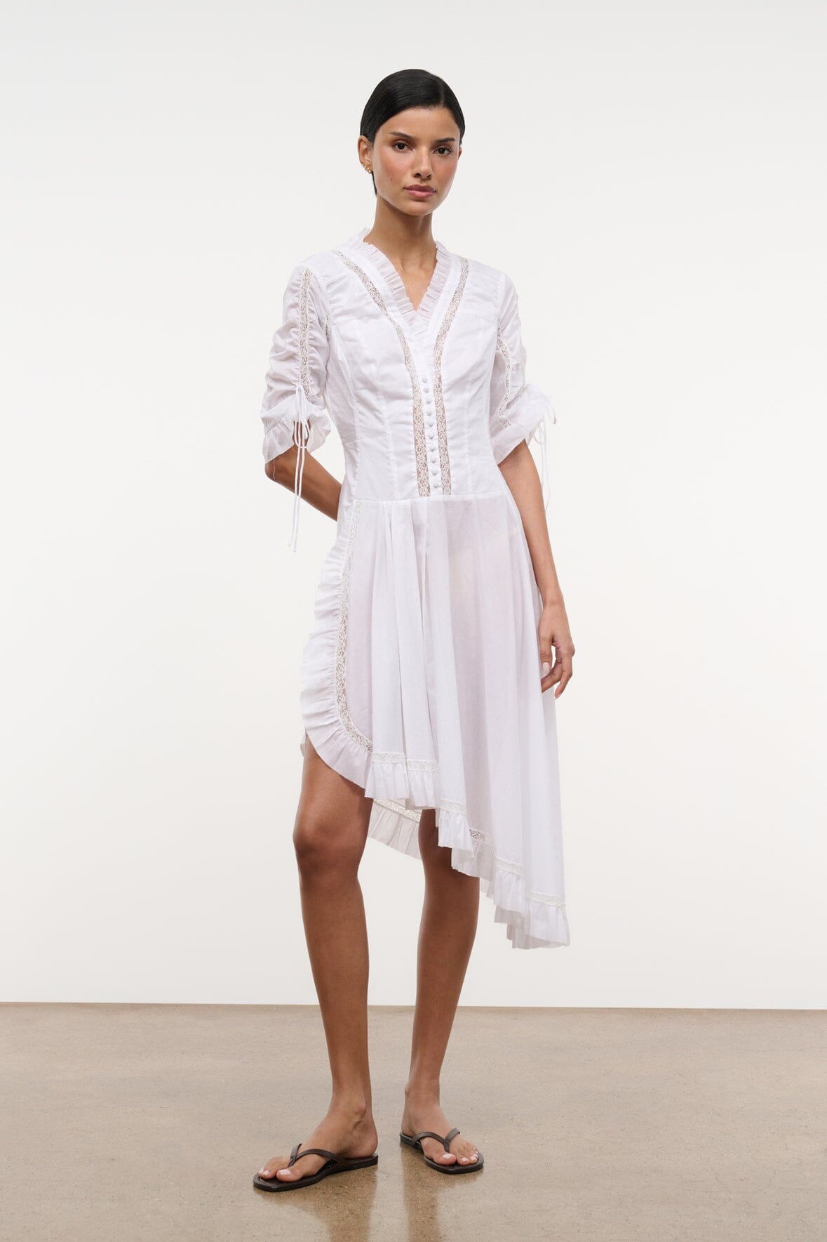 STAUD Dresses|Sale Paolina Dress Ivory
