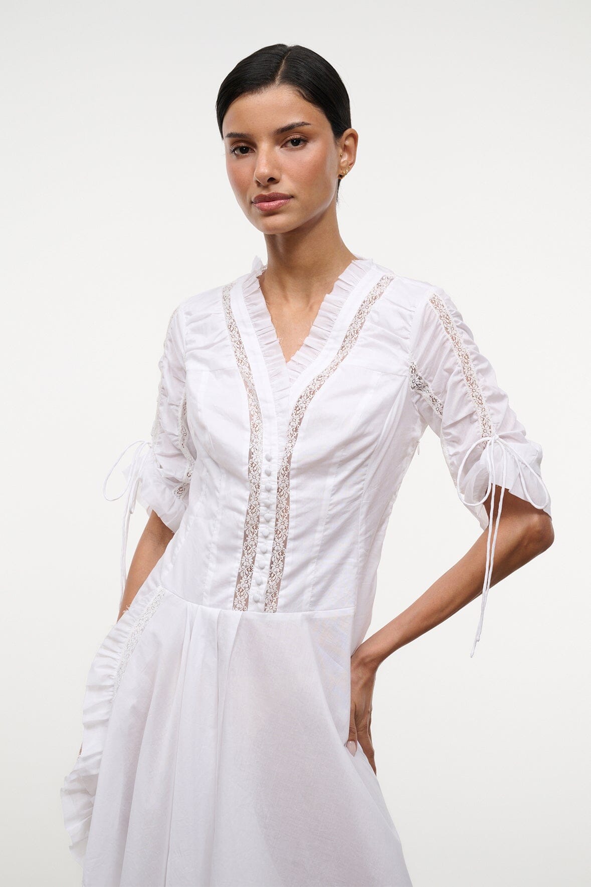 STAUD Dresses|Sale Paolina Dress Ivory
