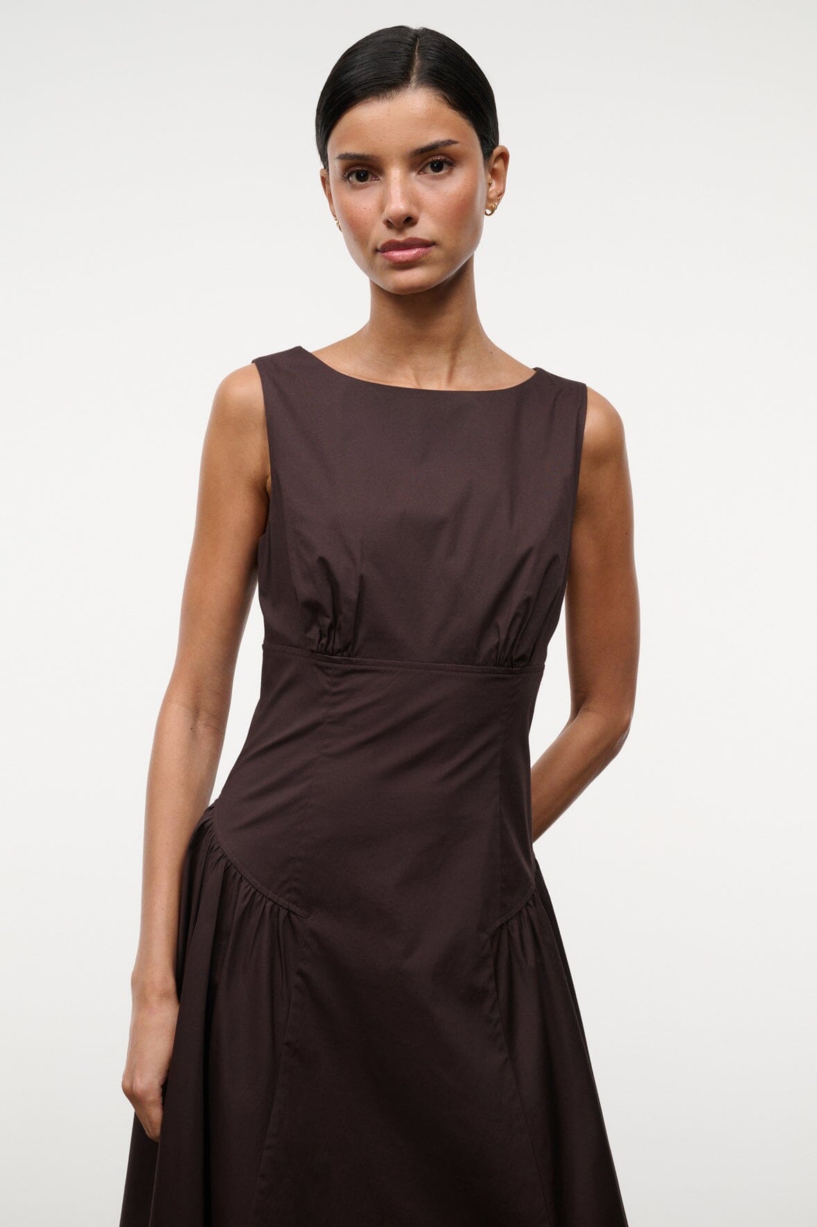 STAUD Dresses|Clothing|New In Gwen Dress Earth