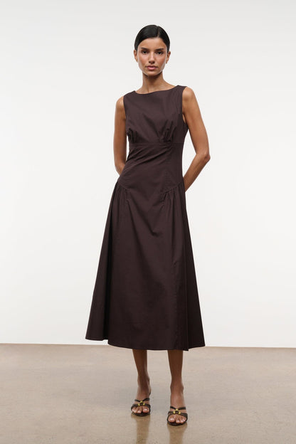 STAUD Dresses|Clothing|New In Gwen Dress Earth