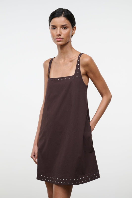 STAUD Dresses|Clothing|New In Brio Dress Earth Studs