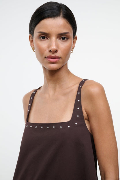 STAUD Dresses|Clothing|New In Brio Dress Earth Studs