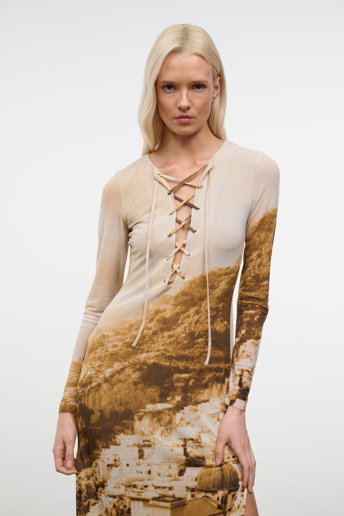 STAUD Dresses|Clothing|New In Reve Dress Cliffside