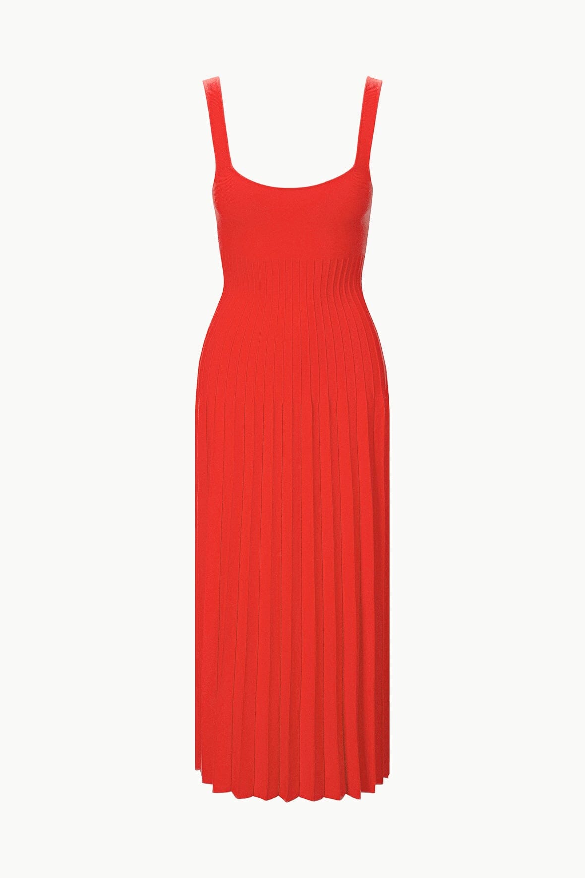 STAUD Dresses|Clothing Ellison Dress Red Rose