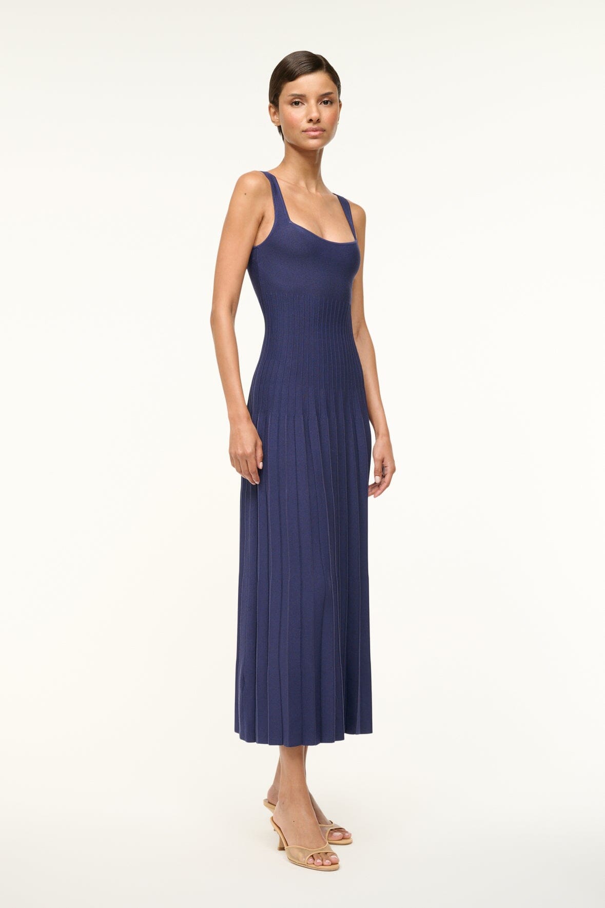 STAUD Dresses|Clothing Ellison Dress Navy