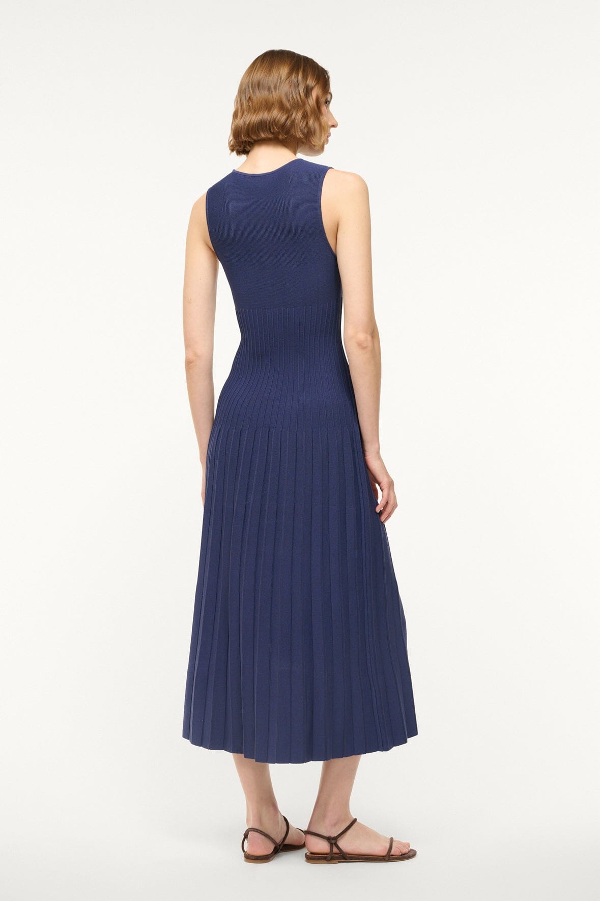 STAUD Dresses|Clothing Elyse Dress Navy