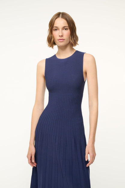STAUD Dresses|Clothing Elyse Dress Navy