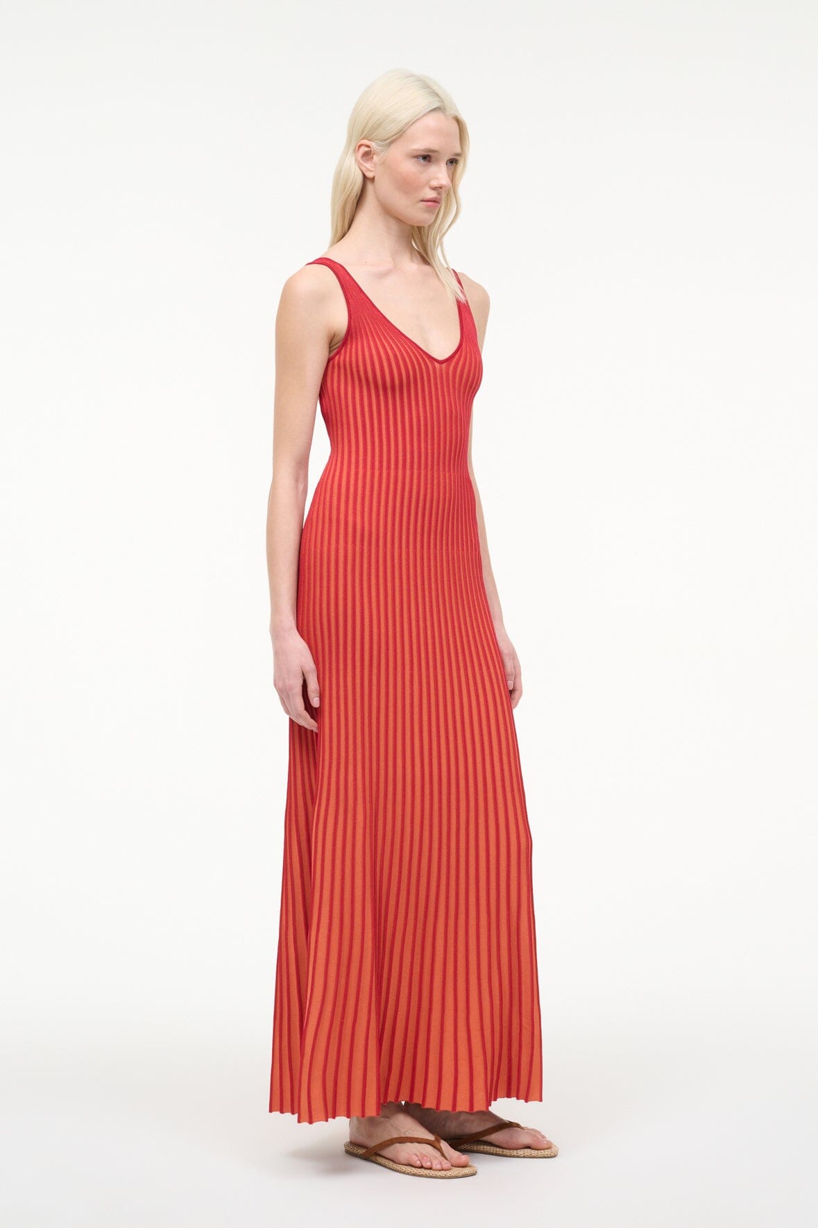 STAUD Dresses|Clothing Claretta Dress Sunburst