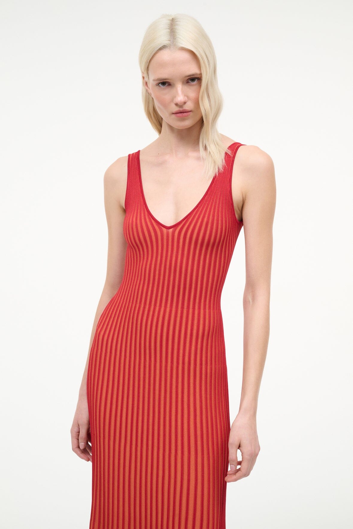 STAUD Dresses|Clothing Claretta Dress Sunburst